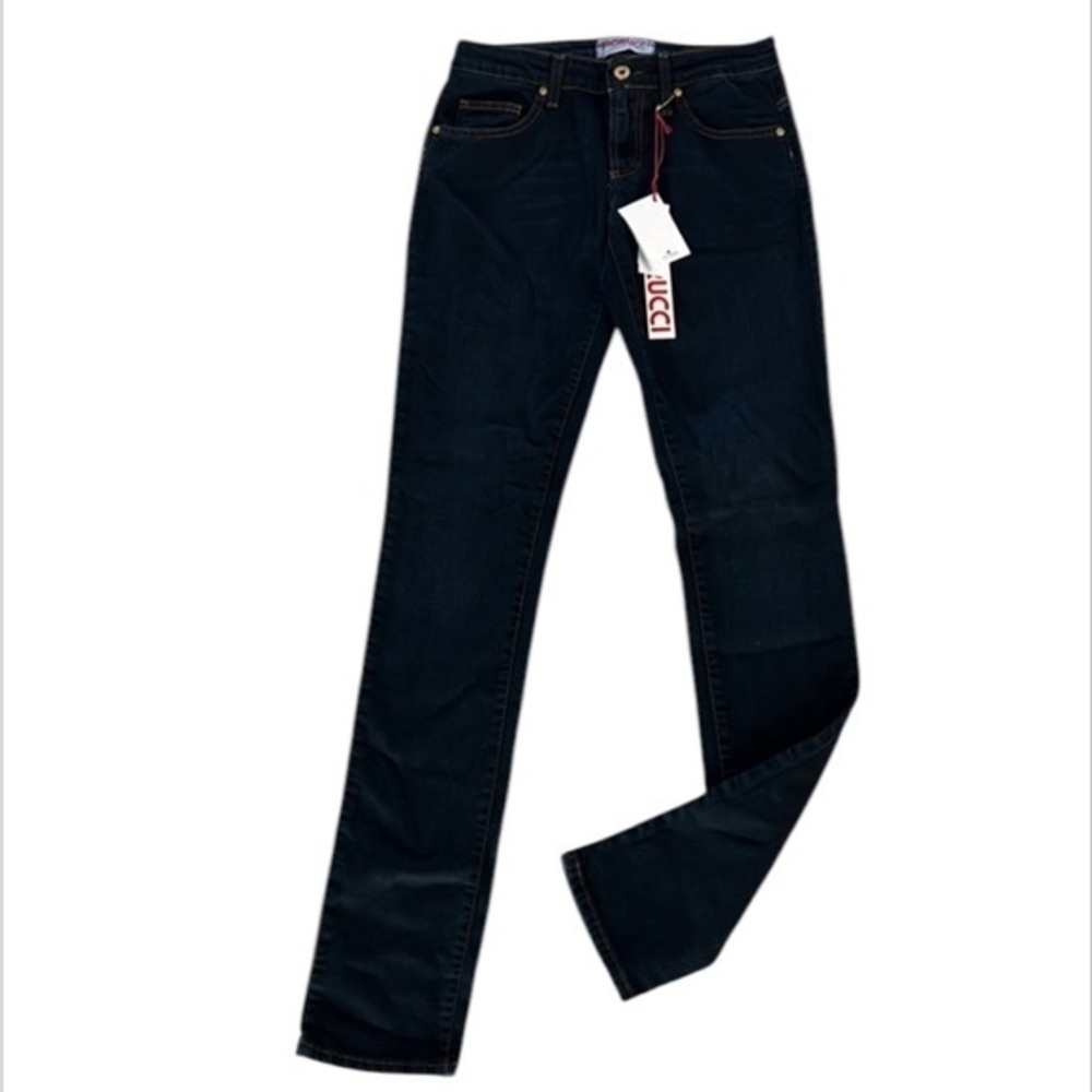 Fiorucci Straight leg jeans size 26 long tall NWT